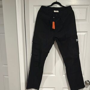 Young LA Black Cargo Pants
